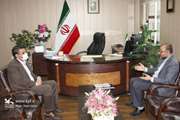 دیدار مدیرکل کانون پرورش فکری زنجان با مدیر کل آموزش و پرورش